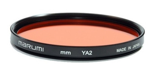 Imagen 3 de 10 de Filtro Marumi Naranja Ya2 Corrector P/ Blanco Y Negro Ø 67mm