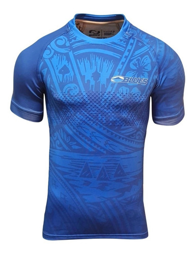 Camiseta Super Rugby Blues New Zealand Maori Adultos