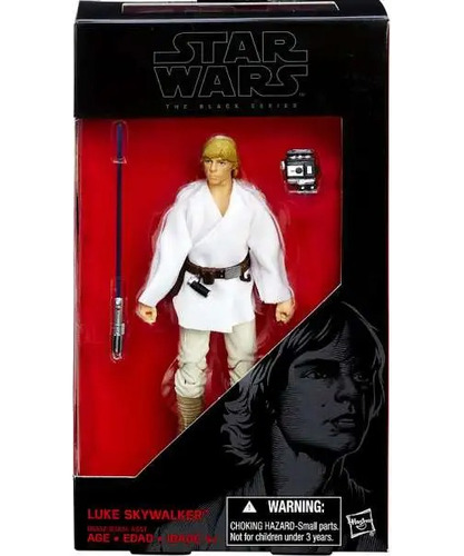 Figura De Acción Luke Skywalker Black Series De Star Wars 