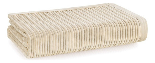 Cobertor Manta Microfibra Fleece Queen Karsten Linhares Cor Off White