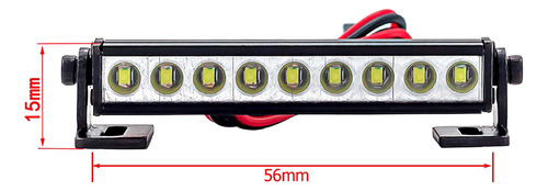 Lámpara De Techo De Coche Rc Con Barra De Luz Led Para Tapa