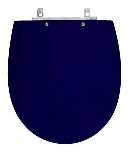 Assento Sanitário Laqueado Polo Azul Para Vaso Hervy