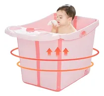 Comprar Bañera De Bebé, Tina De Baño Plegable Jacuzzi Bebe 0m-6años 