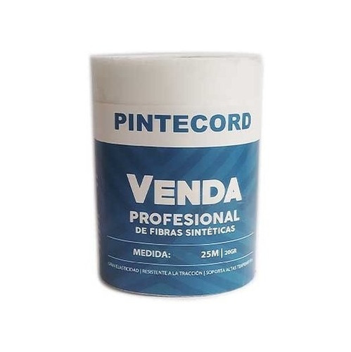 Venda Sintetica Fibrada Membrana Liquida Pintecord 10cmx25mt