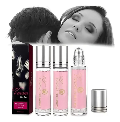 Perfume Oxyglow En Roller Ball, Fragancia Roll-on Con Feromonas Para Mujeres Y Hombres, Mini Perfume De 10ml Ideal Para Viajes Y Regalos
