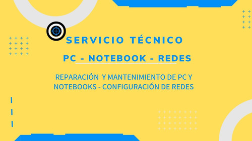 Imagen 9 de 10 de Técnico Notebook Computadoras Servicio Reparación Pc Redes