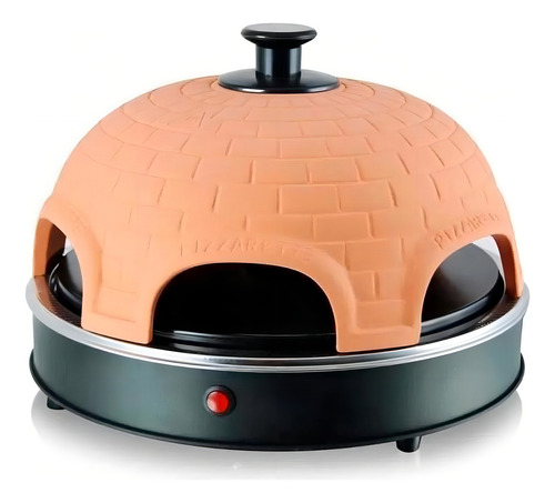 Vizzion 6P Forno Elétrico Mini Pizza 6 Bocas Portátil 110v