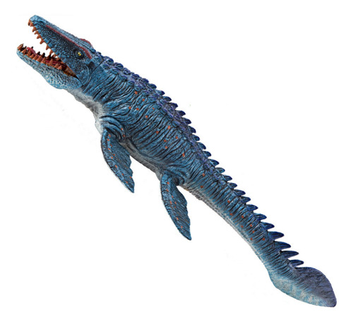 Juguete De Dinosaurio Mosasaurus Con Boca Móvil