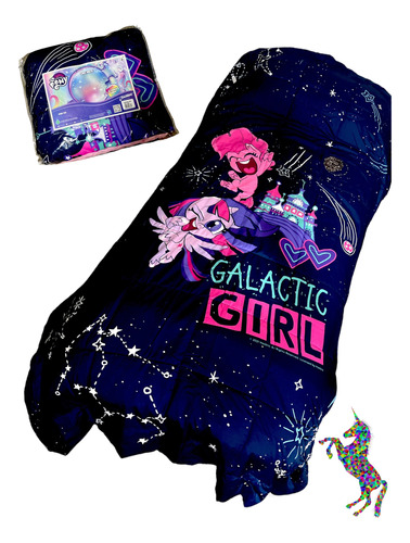 Cubrecama My Little Pony Galactic Girl + Calidad Premium