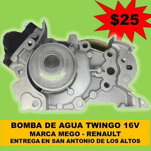 Bomba Agua Renault Twingo 16 V - $25