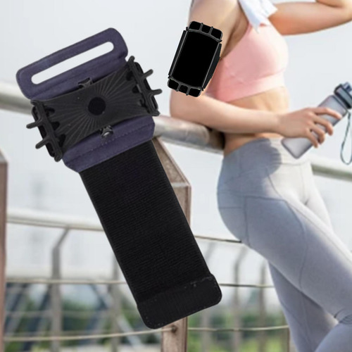 Running Phone Armband A Prueba De Sudor Se Azul 27x12cm