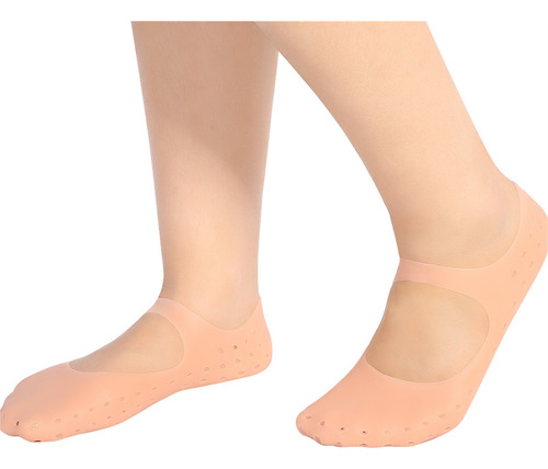 Calcetines Antiagrietamiento Fleshy S, 1 Par De Protectores