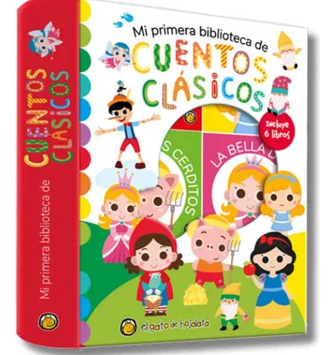Cuentos Clasicos (mi Primera Biblioteca), De Varios Autores. Mi Primera Biblioteca Editorial El Gato De Hojalata - Editorial Guadal, Tapa Tapa Dura En Español, 2024