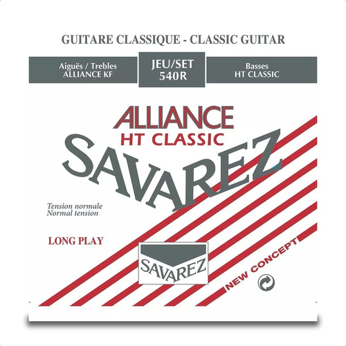 Savarez 540r Alliance Ht Encordado Cuerdas Guitarra Clasica