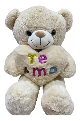 Oso De Peluche Con Corazón Te Amo 50cm 26406