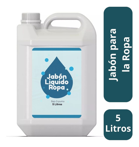 Jabon Liquido Simil Ari Para Ropa 5 Litros