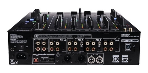 Mixer Reloop Rmx-90 Dvs Grátis Par Time Code Serato Oficial