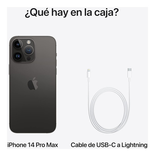 Apple Iphone 14 Pro (128gb) - Grafito Con Caja Original Gris Oscuro (Reacondicionado)