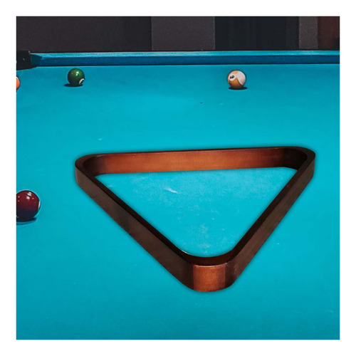 Estante Triangular De Billar De Madera, Accesorios,
