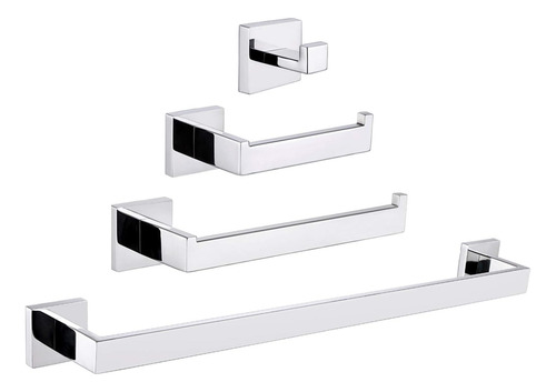 Juego De Accesorios De Baño De 4 Piezas, Kit De Accesorios D