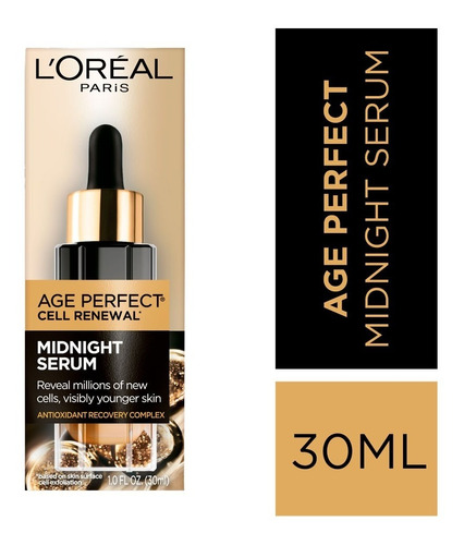 Sérum Midnight L'oréal Paris Age Perfect Renacimiento Celular 30ml