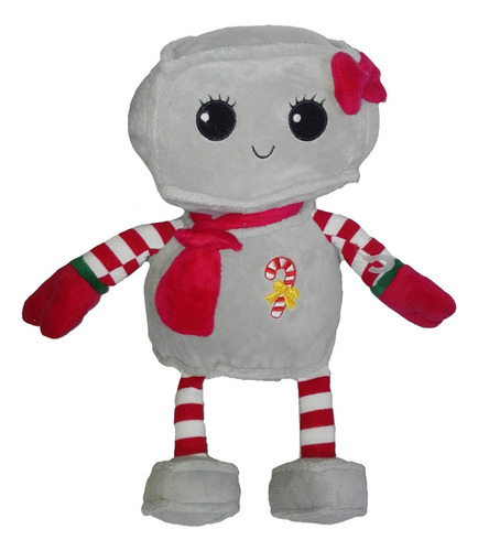 Peluche Robot Navideña 27cm Dream