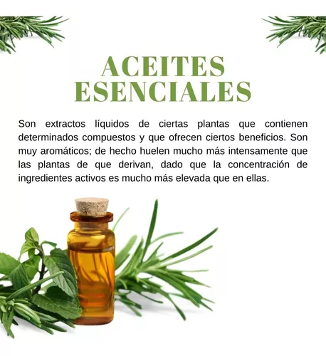 Mix De Aceites Esenciales Puros Y Naturales Aromaterapia