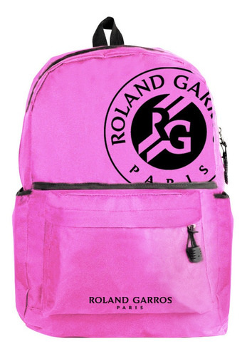 Mochila Porta Notebook Roland Garros Escolar Deportiva New