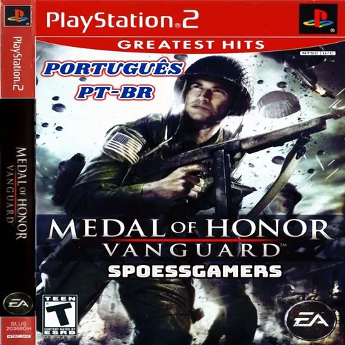 Medal of Honor Vanguard jogo playstation ps2