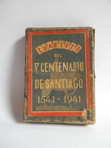 V Centenario Santiago 1541-1941 Caja 48 Tarjetas Ilustradas