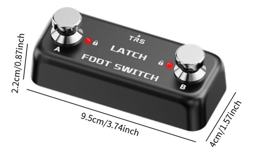 Pedal De Interruptor De Doble Pie Push Button