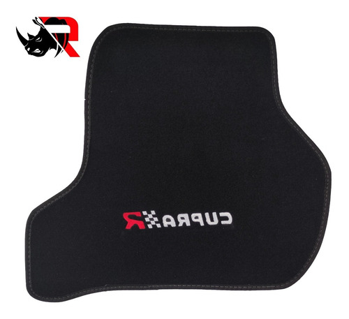 Imagen 5 de 6 de Tapete Automotriz Compatible Con Leon Cupra / R / Rojo / M1