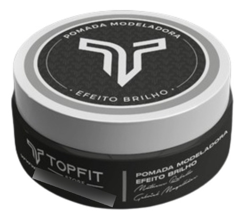 Pomada Topfit Modeladora Fixador Forte Efeito Molhado 100g 