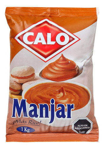 Manjar Calo Bolsa  1kg(3 Unidad)-super