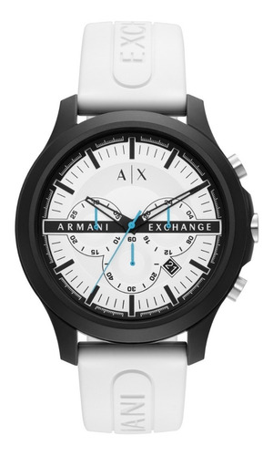Reloj Hombre Armani Exchange Hampton Logo Silicona