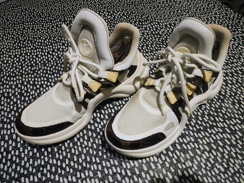 Zapatillas De Mujer Originales Usadas Louis Vuitton (Usado)