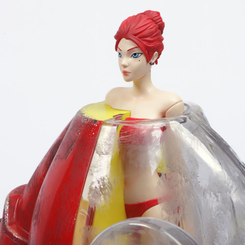 Figura Coleccionable Keiko Trooper Damaged Red