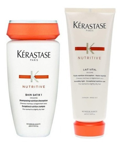 Día De La Madre Kerastase Bain Satin 1 + Lait Vital