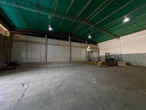 Galpón Con Amplias Cavas En Alquiler Mariche Mls 24-23955