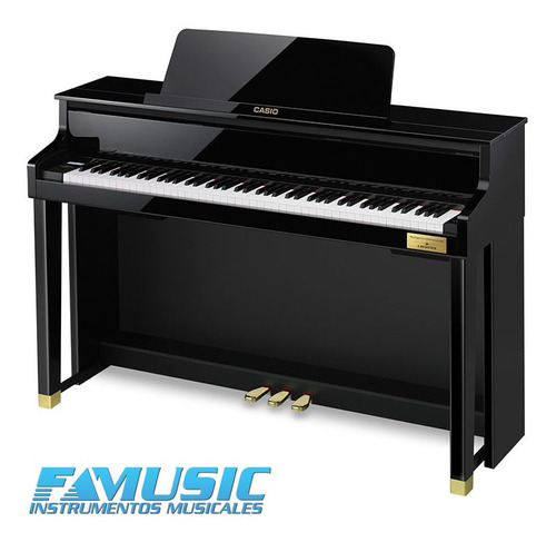 Imagen 2 de 11 de Piano Electrico Digital Casio Gp 500 Celviano Btq