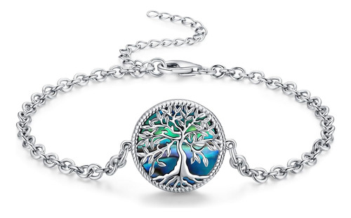 Aniu Family Tree Of Life Pulsera Para Mujeres Grils, Joyería