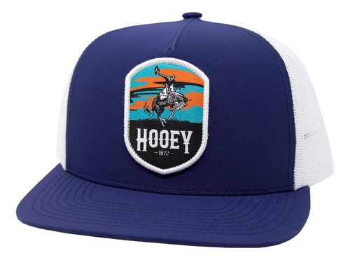 Gorra Hooey Cheyenne Ajustable De Malla Con Parche De Camion