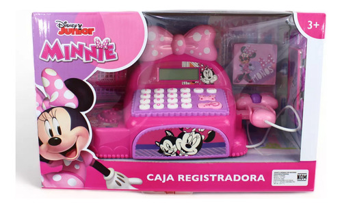 Juguete Caja Registradora Minnie Mouse Con Sonido Original