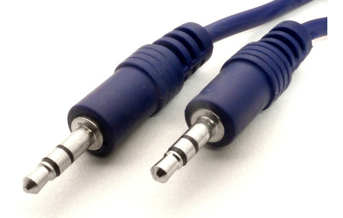 Imagen 2 de 6 de Cable De Audio Auxiliar Miniplug 2 Metros
