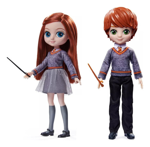 Paquete Ron Y Ginny Weasley Wizarding World Spin Master
