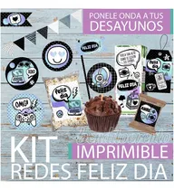 Comprar Kit Imprimible Desayuno Feliz Dia Del Niño Redes Adolescente