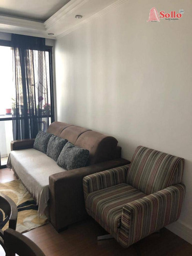 Imagem 4 de 22 de Apartamento Mobiliado Próximo Ao Centro De Guarulhos - Ap0386