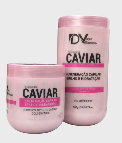 Máscara Caviar Regeneradora (brillo E Hidratación) Divas