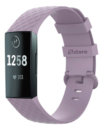 Correa Compatible Con Fitbit Charge 3 Malva