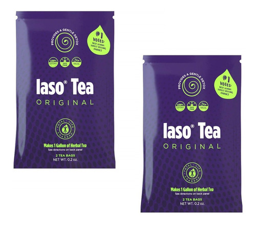 Iaso Tea 2 Sobres + Recetas - Unidad a $87500